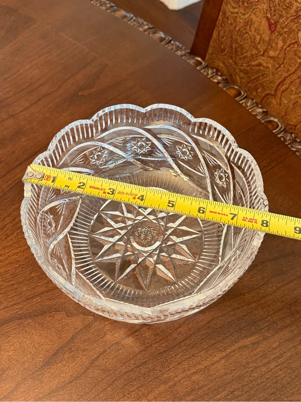 Waterford Heritage Collection Apprentice With Star Design Scalloped Edge *Read* - Picture 2 of 15